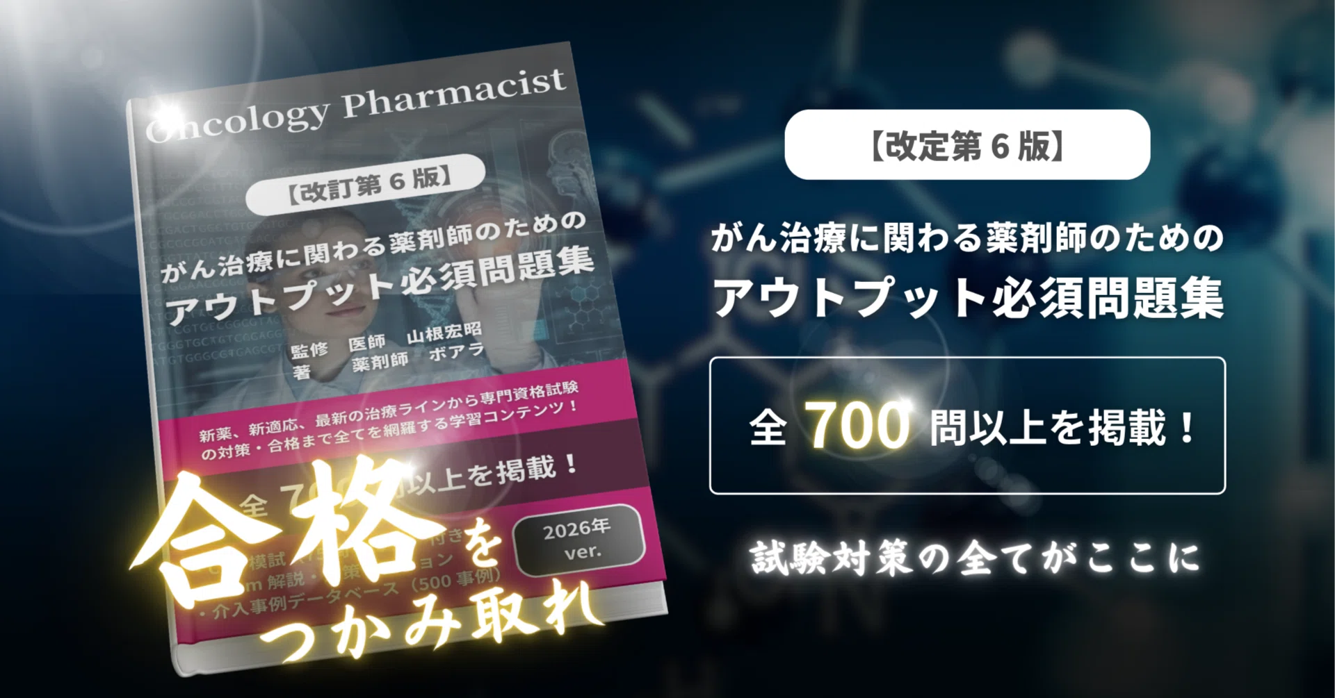 改定第6版】がん治療に関わる薬剤師のためのアウトプット必須問題集