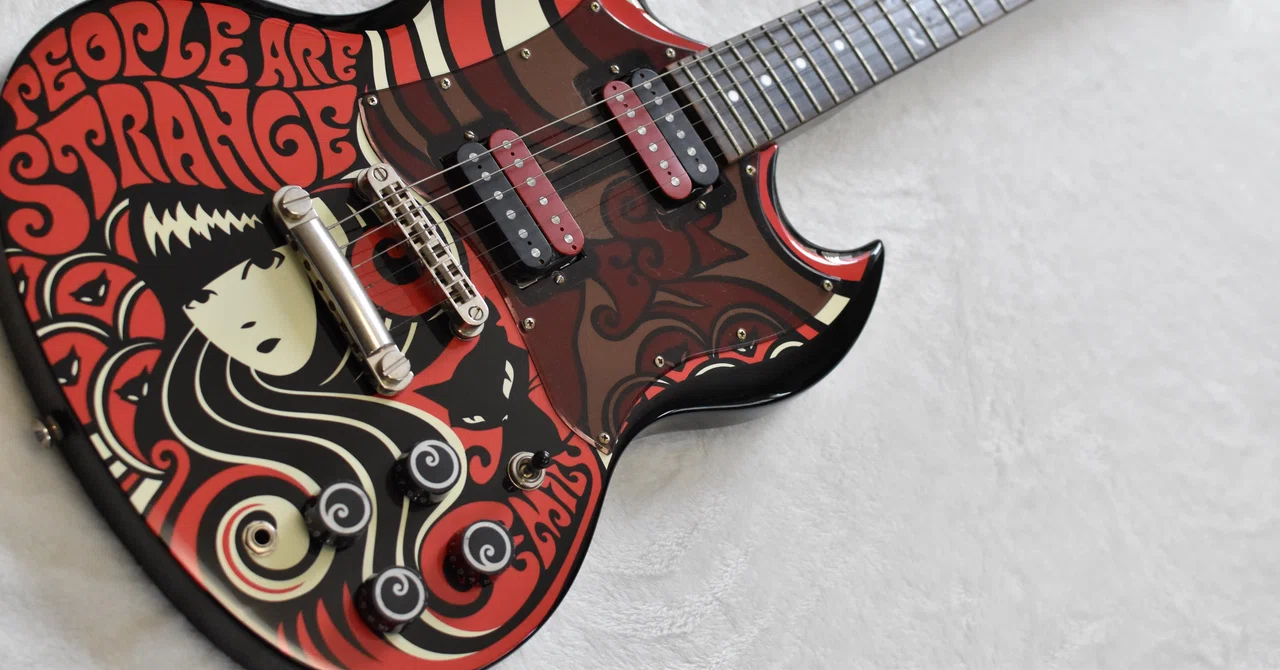 値下げしました)エミリー・ザ・ストレンジ Epiphone SG めんどくさい G-310