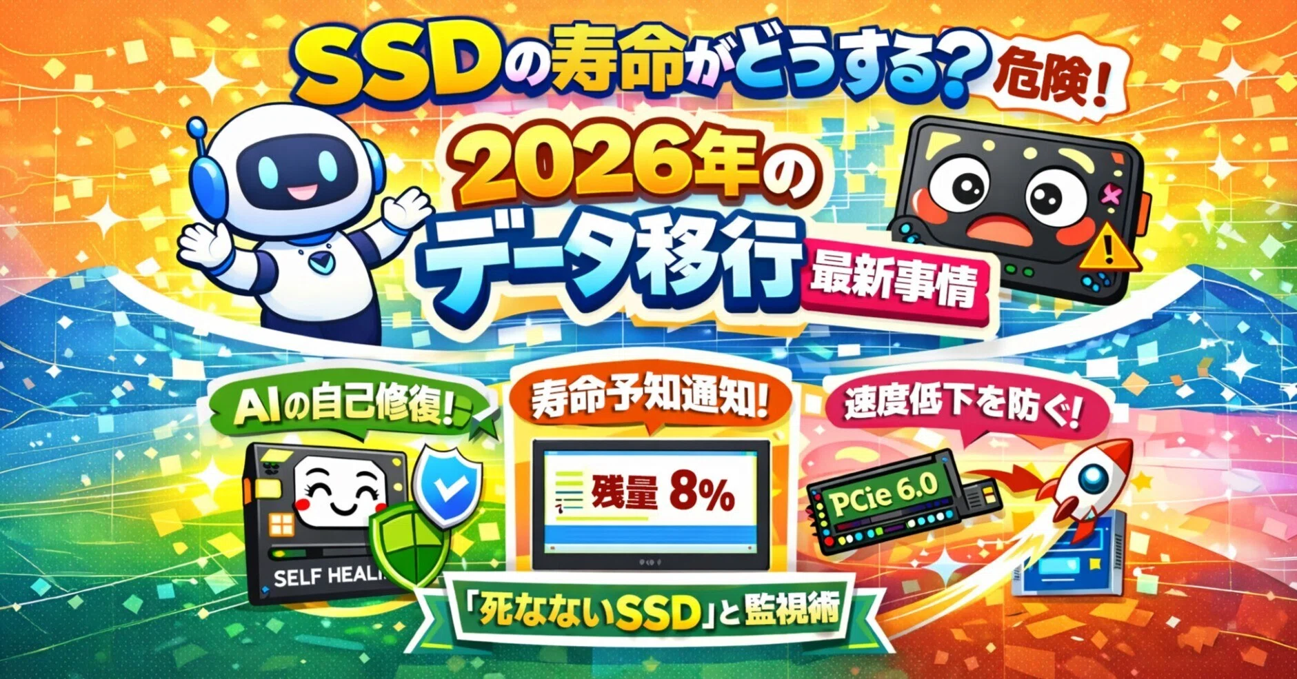 SSDの寿命が来たらどうする？2026年のデータ移行最新事情｜中古