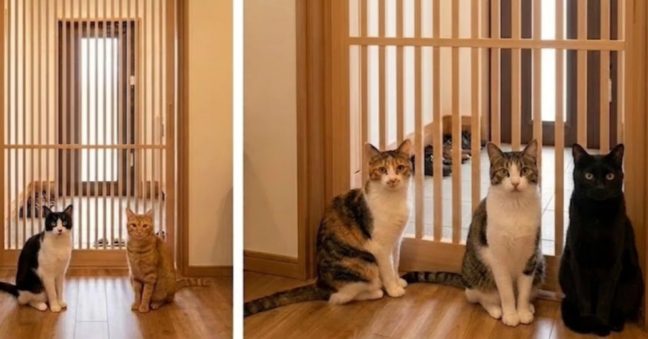 体験レビュー】ねこの脱走防止に玄関・窓に木製扉と柵を！工事不要の 