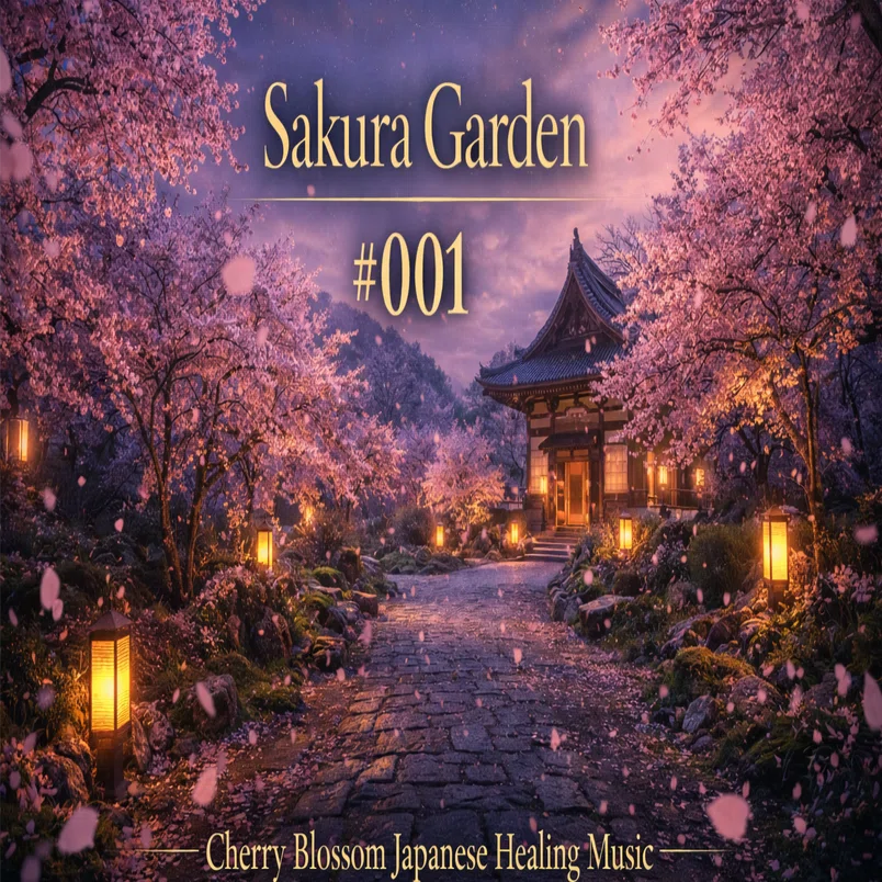 🌸 Sakura Garden #001 | Cherry Blossom Japanese Healing Music