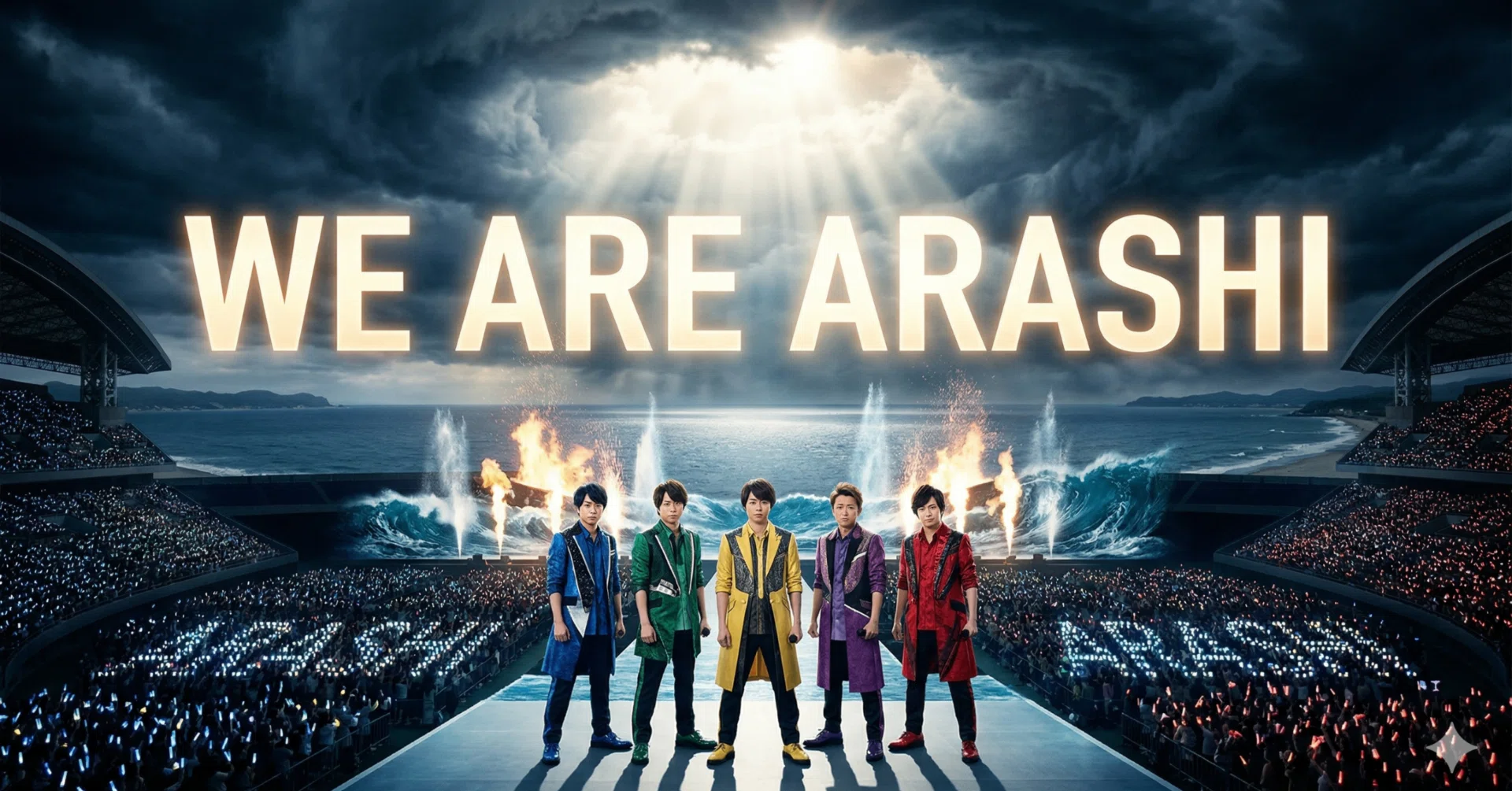We are ARASHI」東京ドームで鳴り響く｜マサ95695
