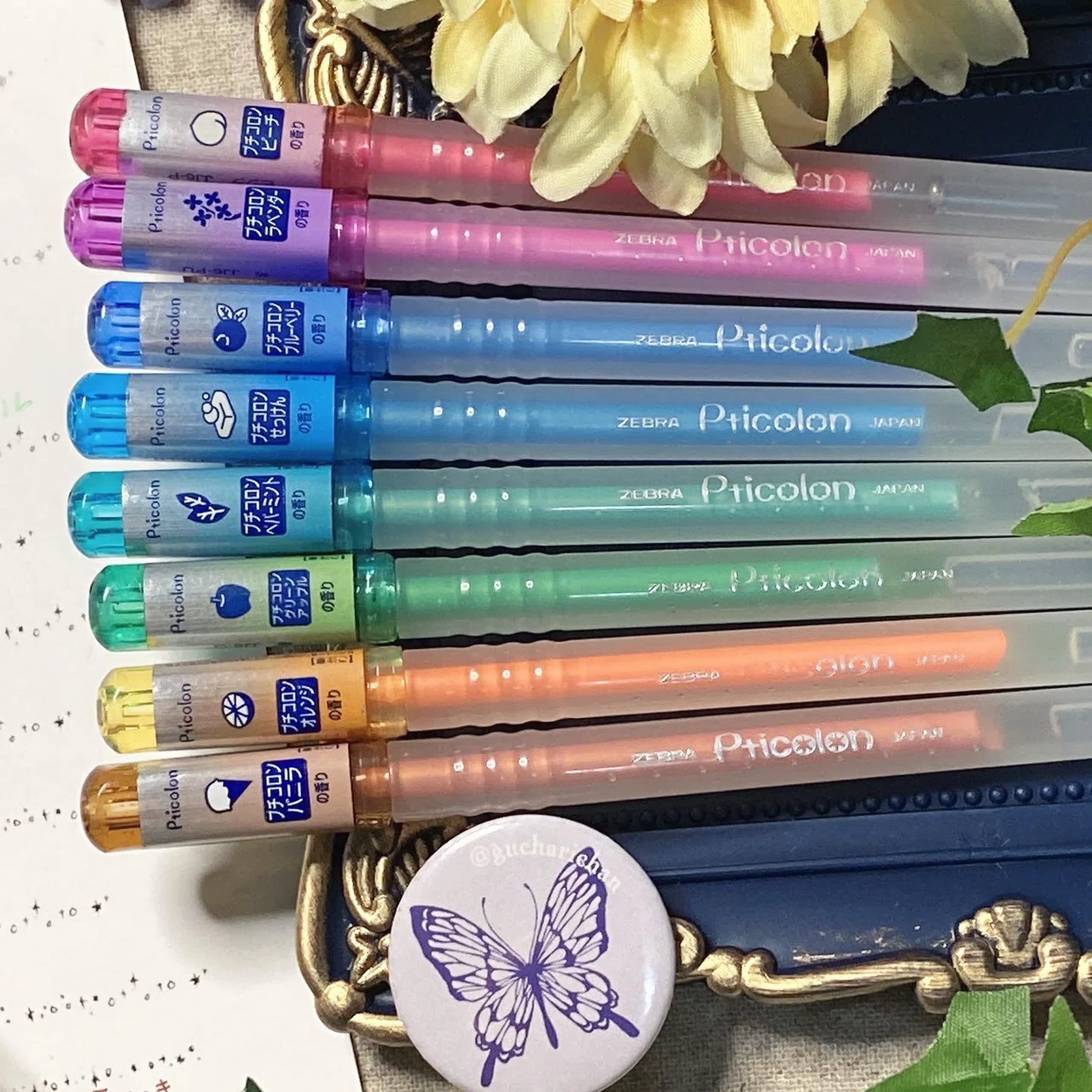 🖊️Pticolon（プチコロン）【ZEBRA】 ｜【文房具集めの人】 ぐちゃり