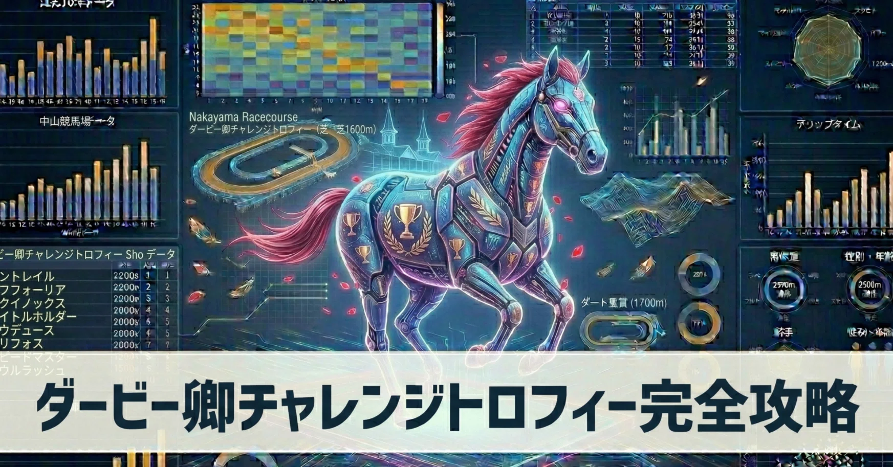 無料!!】ダービー卿チャレンジトロフィー2026 完全攻略note｜お小遣い競馬