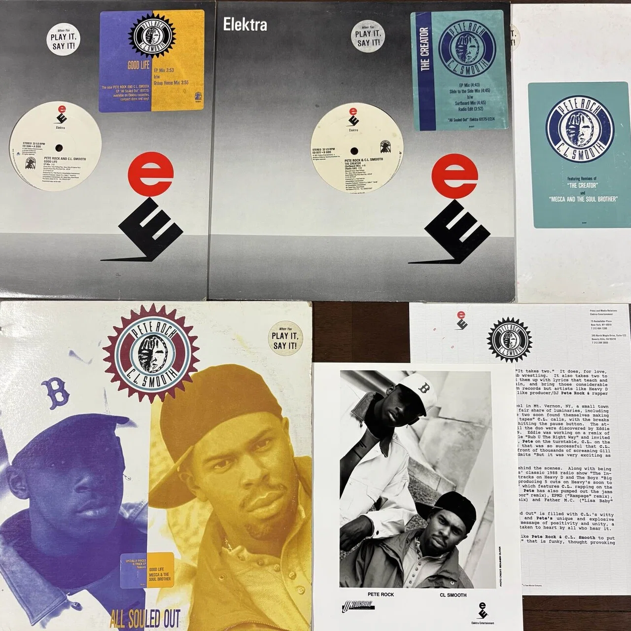 Pete Rock & C.L. Smooth / Mecca and The Soul Brother｜HIP HOP