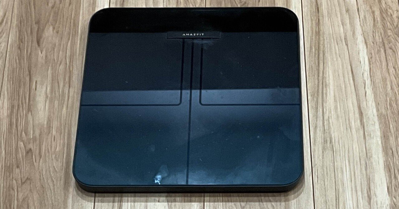 Amazfit smart scaleのご紹介｜アニヤマ