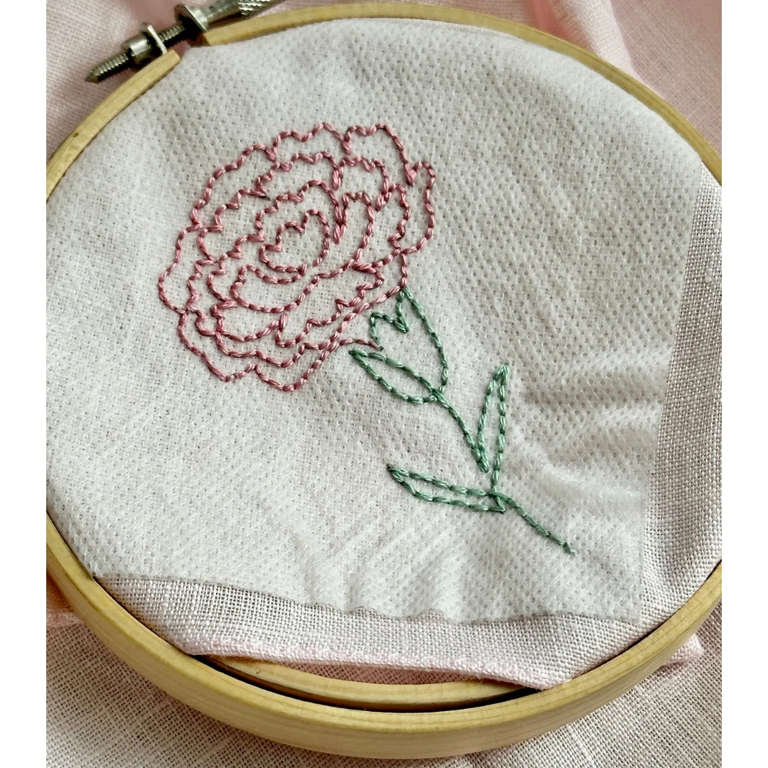 PDF Pattern [Carnation]｜はなこまち/刺繍作家