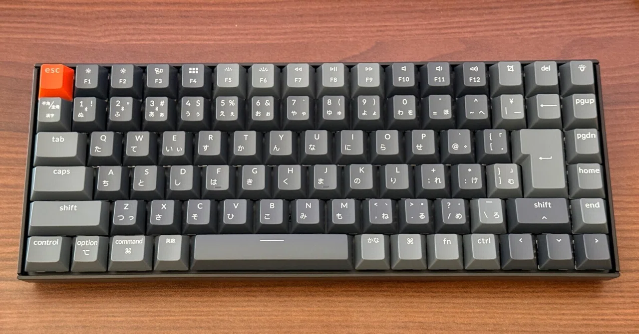 RealforceユーザーがKeychron K2 Version 3を買ってみた──打ちやすい