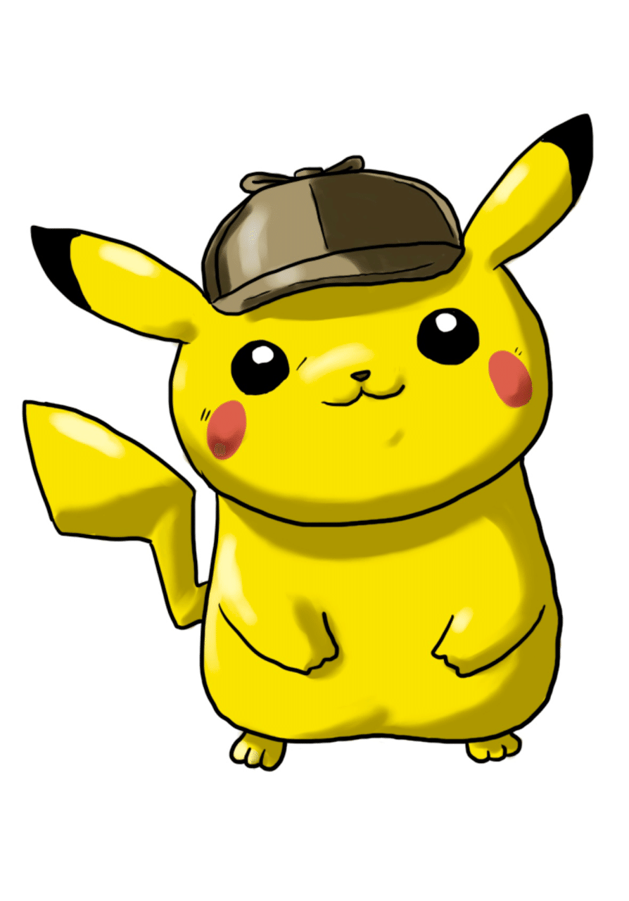 名探偵ピカチュウ｜ふじ