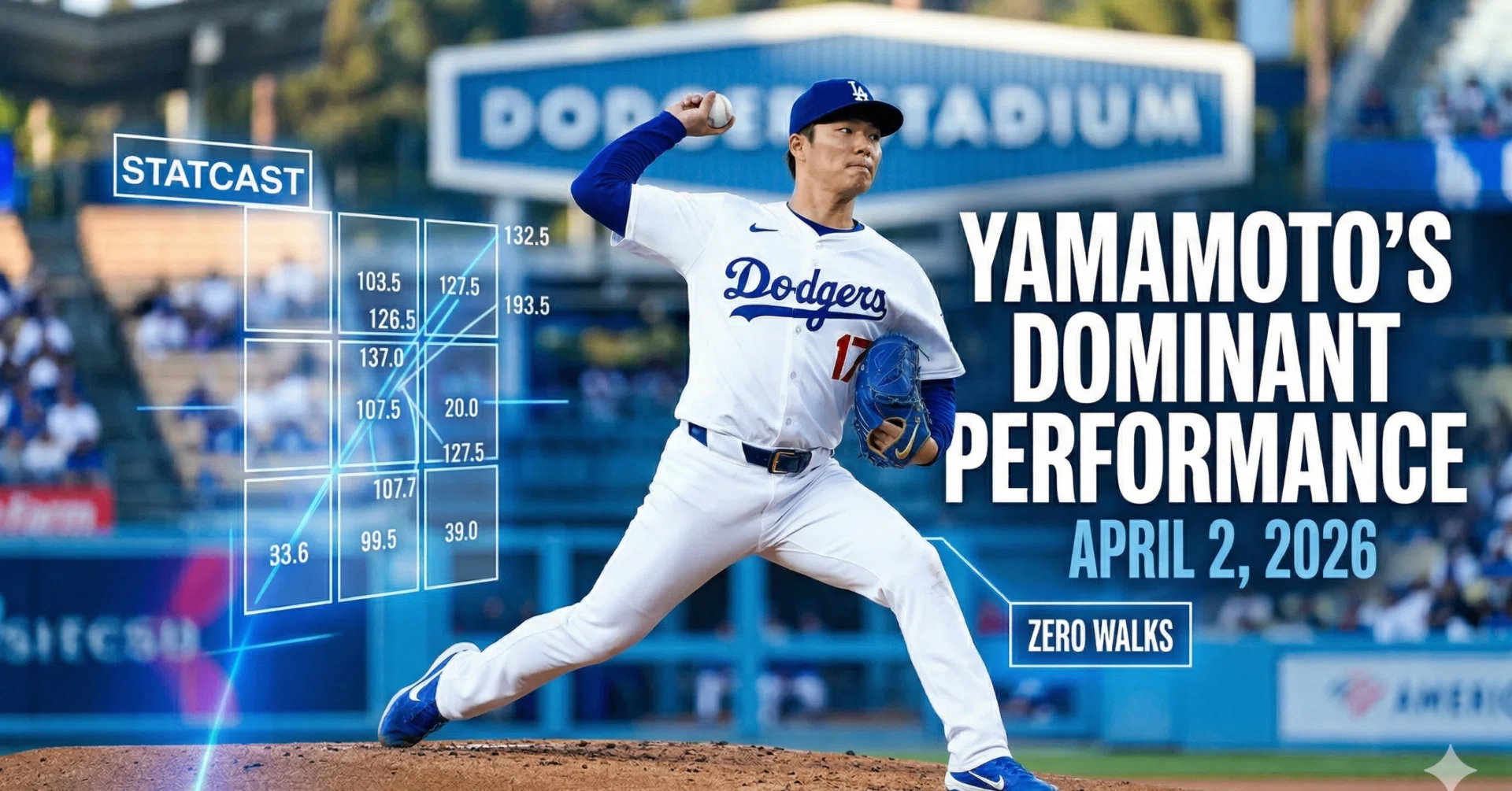 MLB 2026】☆超速分析レポート☆：山本由伸、4月2日の圧巻ドミナント