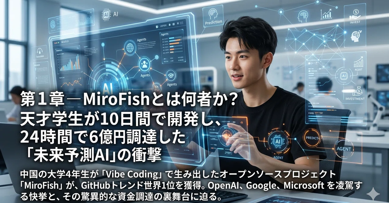【徹底解説】MiroFish｜platypus2000jp