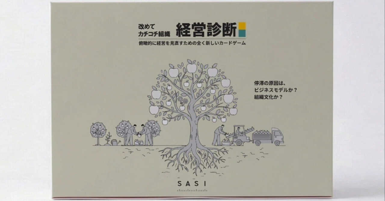 経営診断カードゲーム」をデザインしました｜近藤清人 | 株式会社SASI