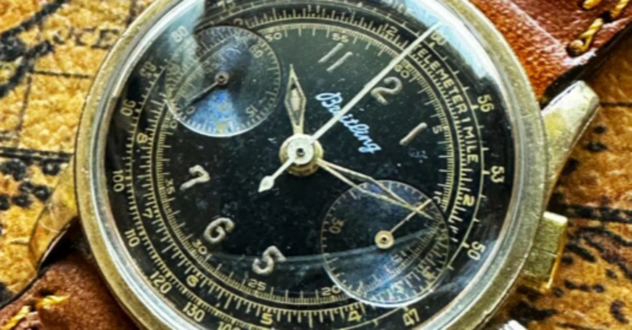 28.ブライトリング クロノグラフ ヴィーナス150搭載モデルー1940年代 