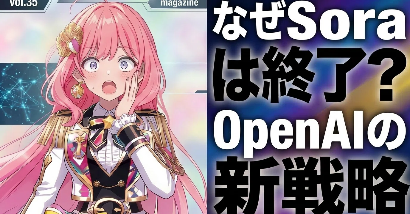 なぜOpenAIはSoraを切ったのか⁉️─Stargate・IPO・Anthropic対抗の