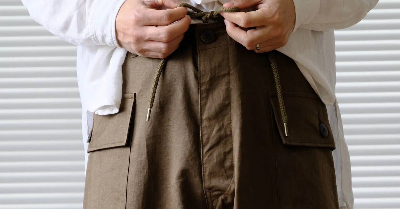 BISOWN 別注Cotton Silk Military Pants BISOWNの作るサマーミリタリーパンツ｜水岡