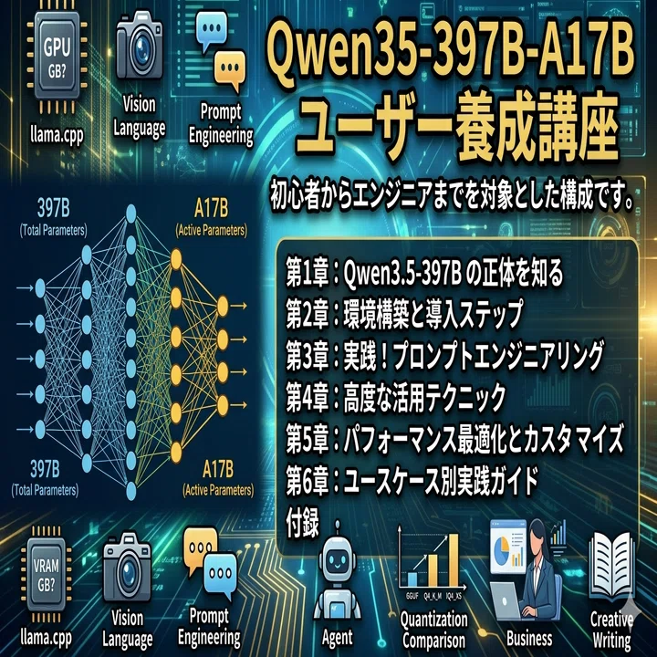 Qwen3.5-397B 完全攻略ガイド：次世代MoEモデルの極意｜platypus2000jp