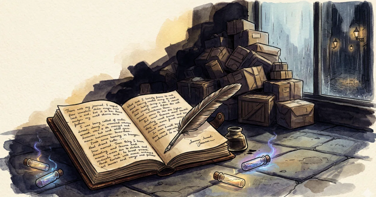 Noah's Journal | Piled-up Material Crates and the Night to Untie Heavy ...
