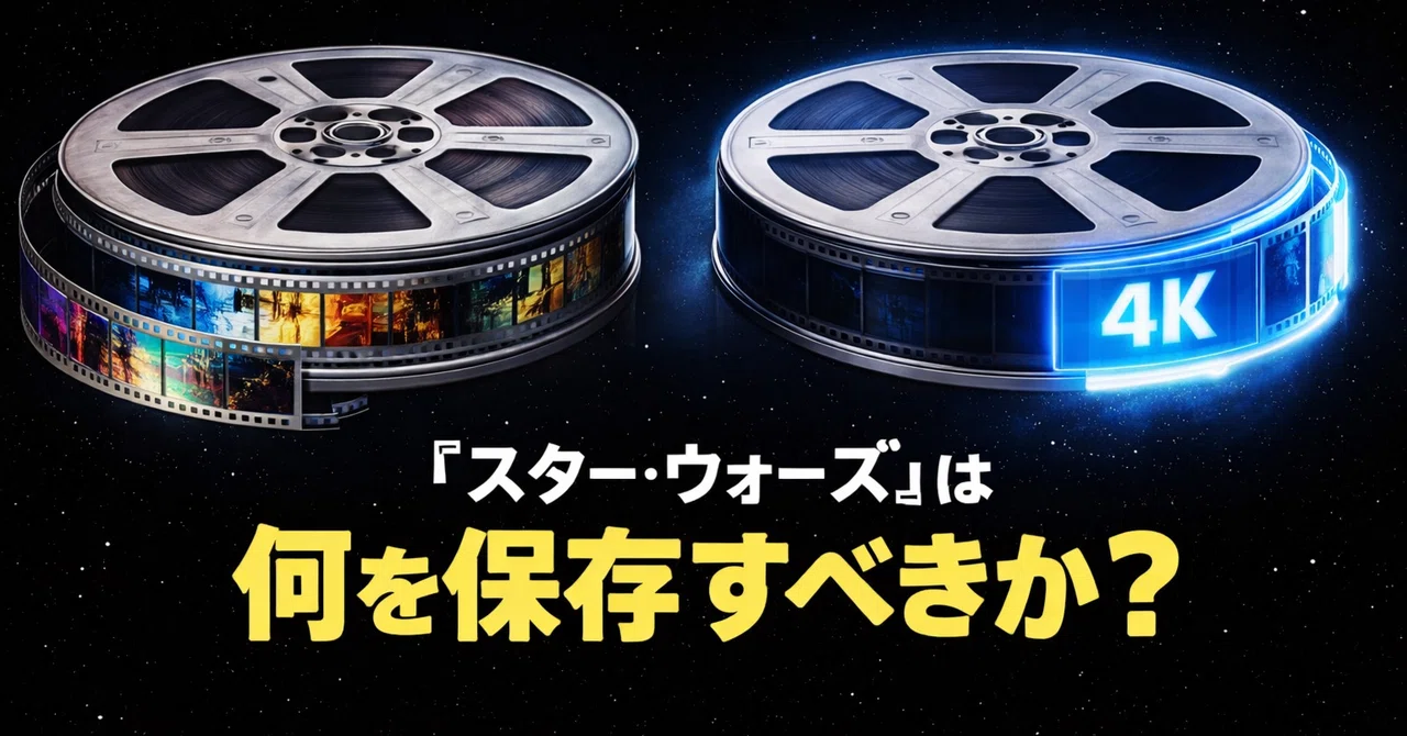 『スター・ウォーズ』は何を保存すべきか ―― 4K77と公式リマスターの対立｜AIとの対話