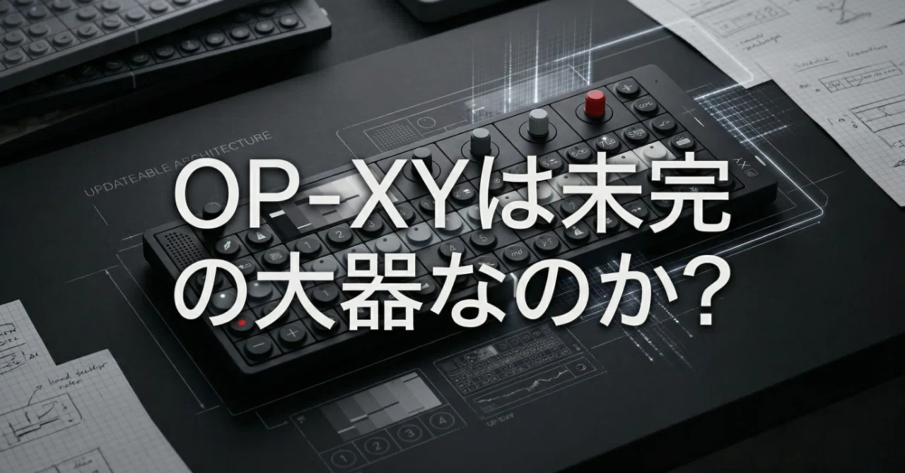 OP–XYは“未完の大器”なのか？開発者インタビューから見える次の一手 