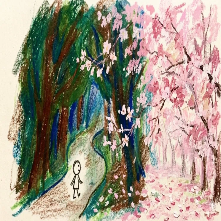 贅沢な朝の散歩🌸春｜おおお