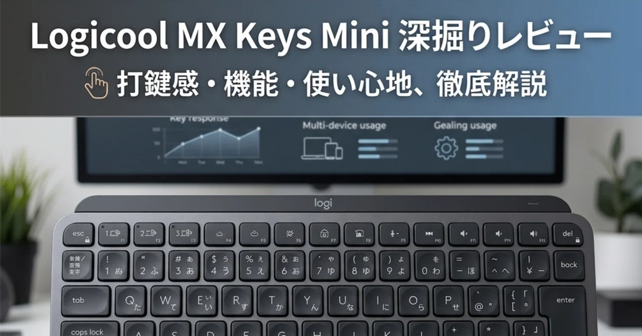 Logicool MX Keys Mini In-Depth Review | 