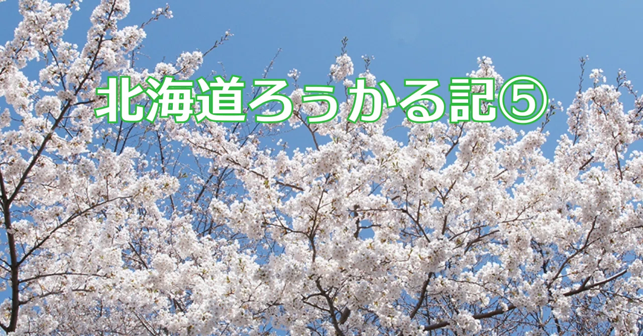 北海道ろぅかる記⑤：変わった桜を見たいならここ！エドウィン・ダン