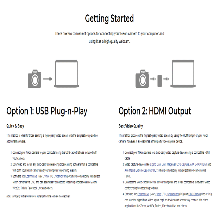 ニコンZ６を、HDMIキャプチャー無し＆無料でウェブカメラにする｜chikamichi