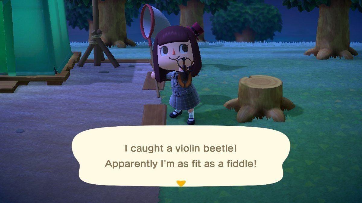 バイオリンムシの一言は表現の宝庫 あつ森英会話 今井安紀 Note バイオリンムシの一言は表現の宝庫 あつ森英会話 今井安紀 Note