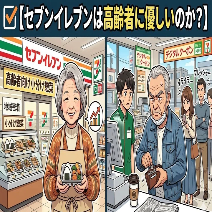 セブンイレブンは高齢者に優しいのか？】｜小林 久 (元スーパーやまと社長)