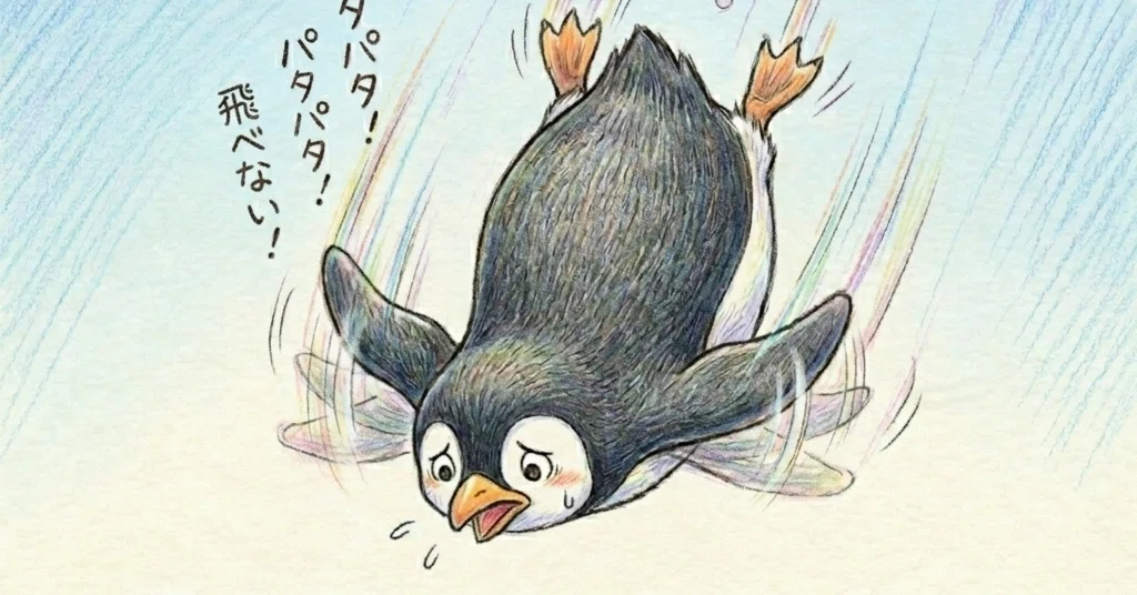 ⭐️はせがわゆうじ⭐️原画　ペンギン 日本人気超絶の ⭐️はせがわゆうじ⭐️原画 ペンギン Design Penguin 絵画