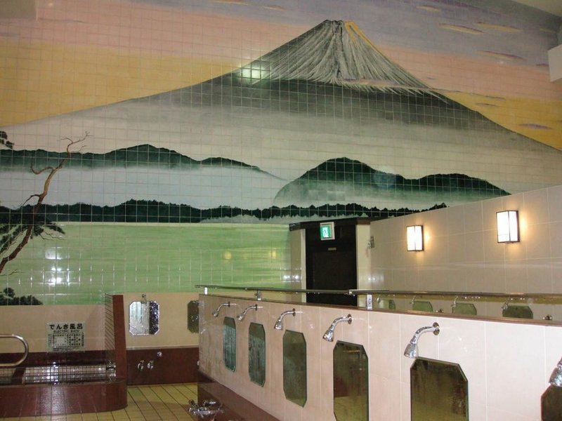 蛇骨湯富士山