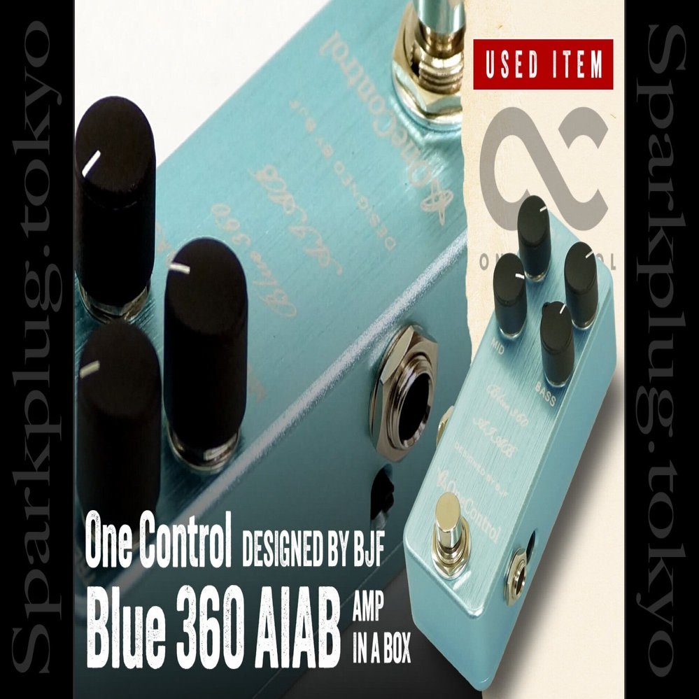 特選中古品！ワンコントロールによるベース用プリアンプ「Blue 360
