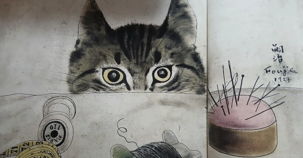 猫と暮らしの百科③「猫と藤田嗣治」ブックレビュ｜kyotoK