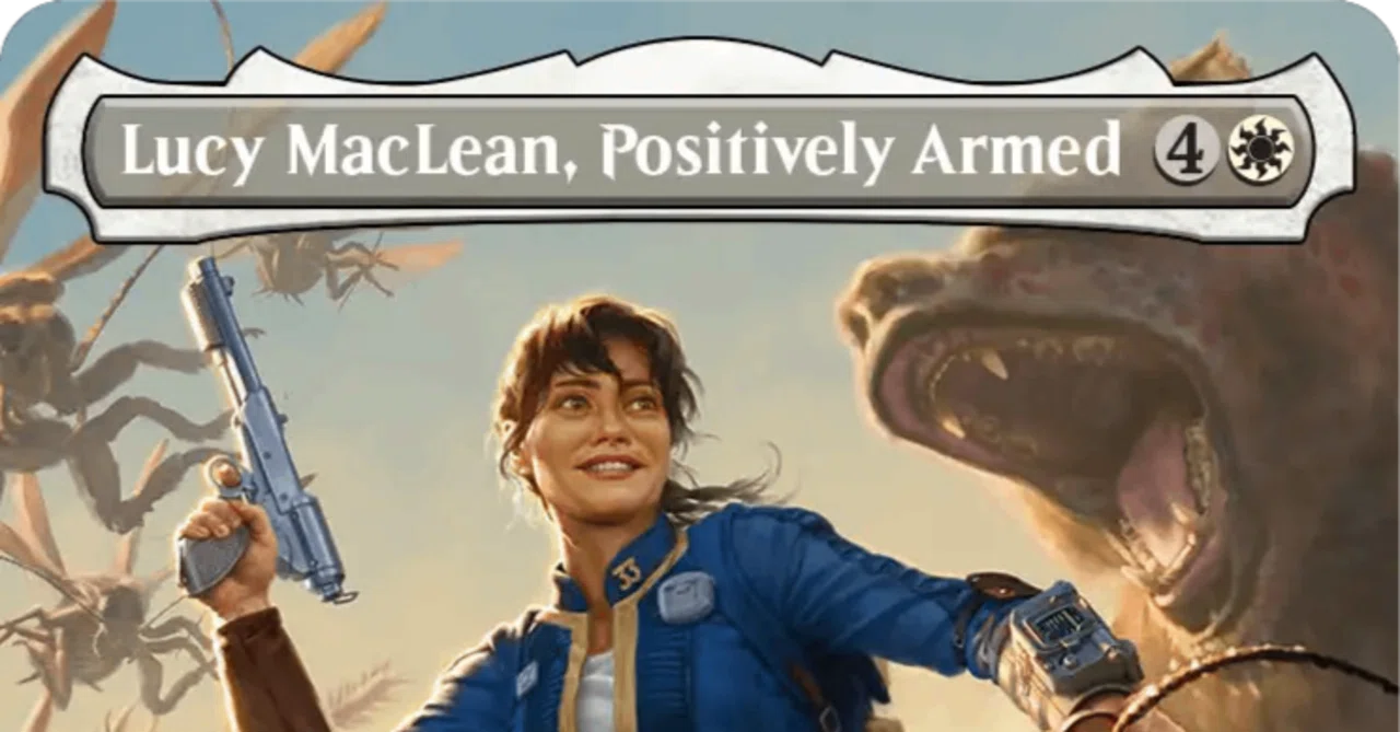 ブラケット2】 lucy maclean, positively armed【統率者】｜YUJI