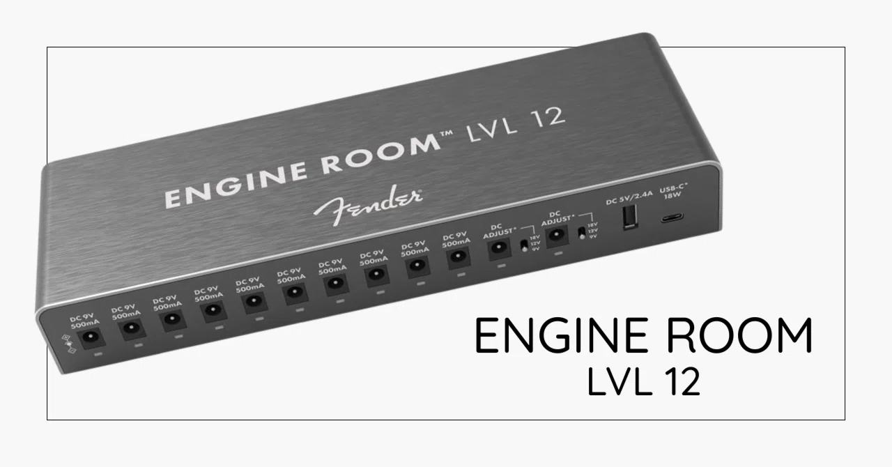 Fender Engine Room LVL12 レビュー｜フルアイソレートで、デカさは