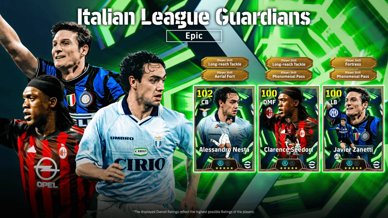 Hajime的必須選手アレッサンドロ・ネスタEpic『Italian League
