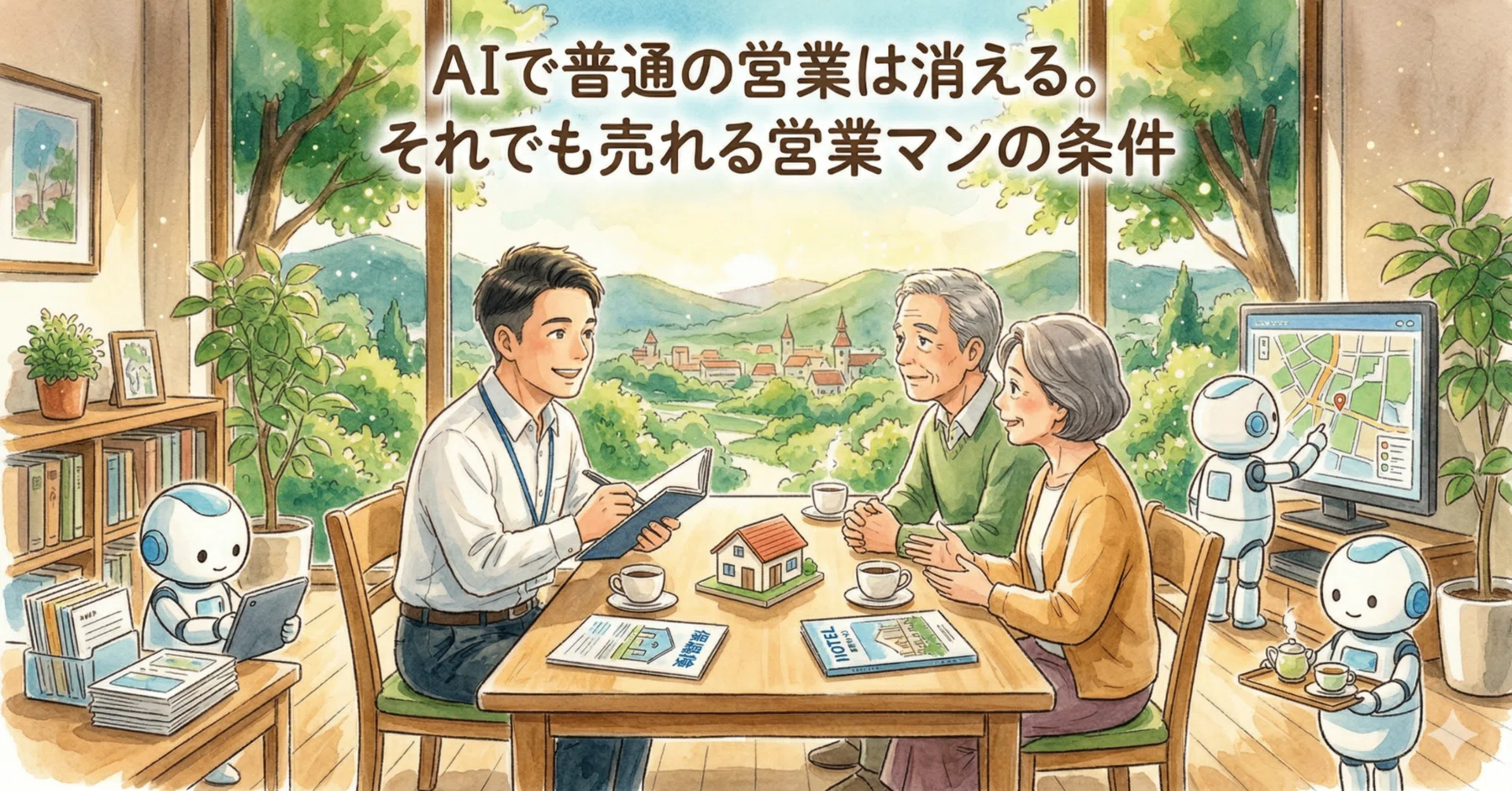 AIで普通の営業は消える。それでも売れる営業マンの条件｜塚田光義