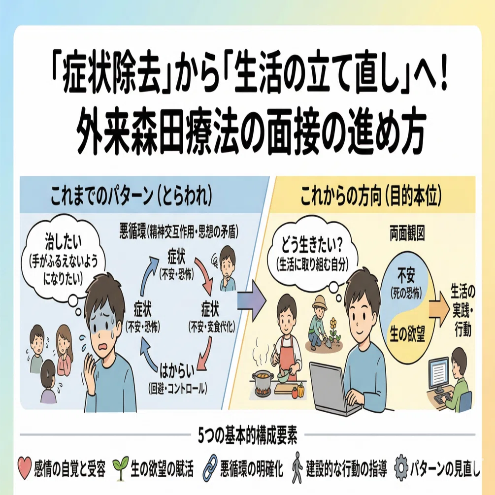 面接の進め方 — 導入期と5つの構成要素｜わにまる