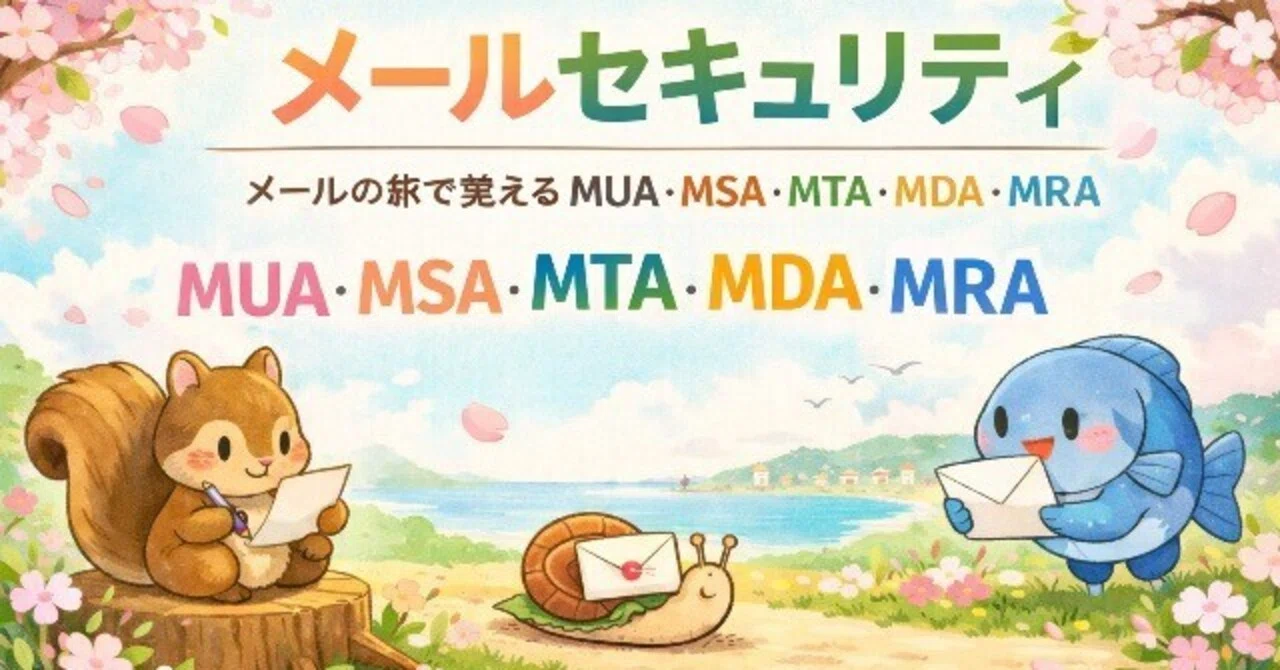 🌈にじいろ式｜MSA・MTA・MDA・MRA（メールセキュリティをお手紙で