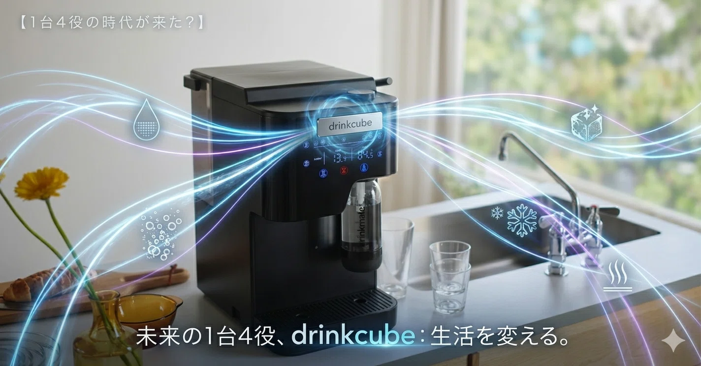 浄水器＋炭酸水がキタ！】BRITAとドリンクメイトがコラボした