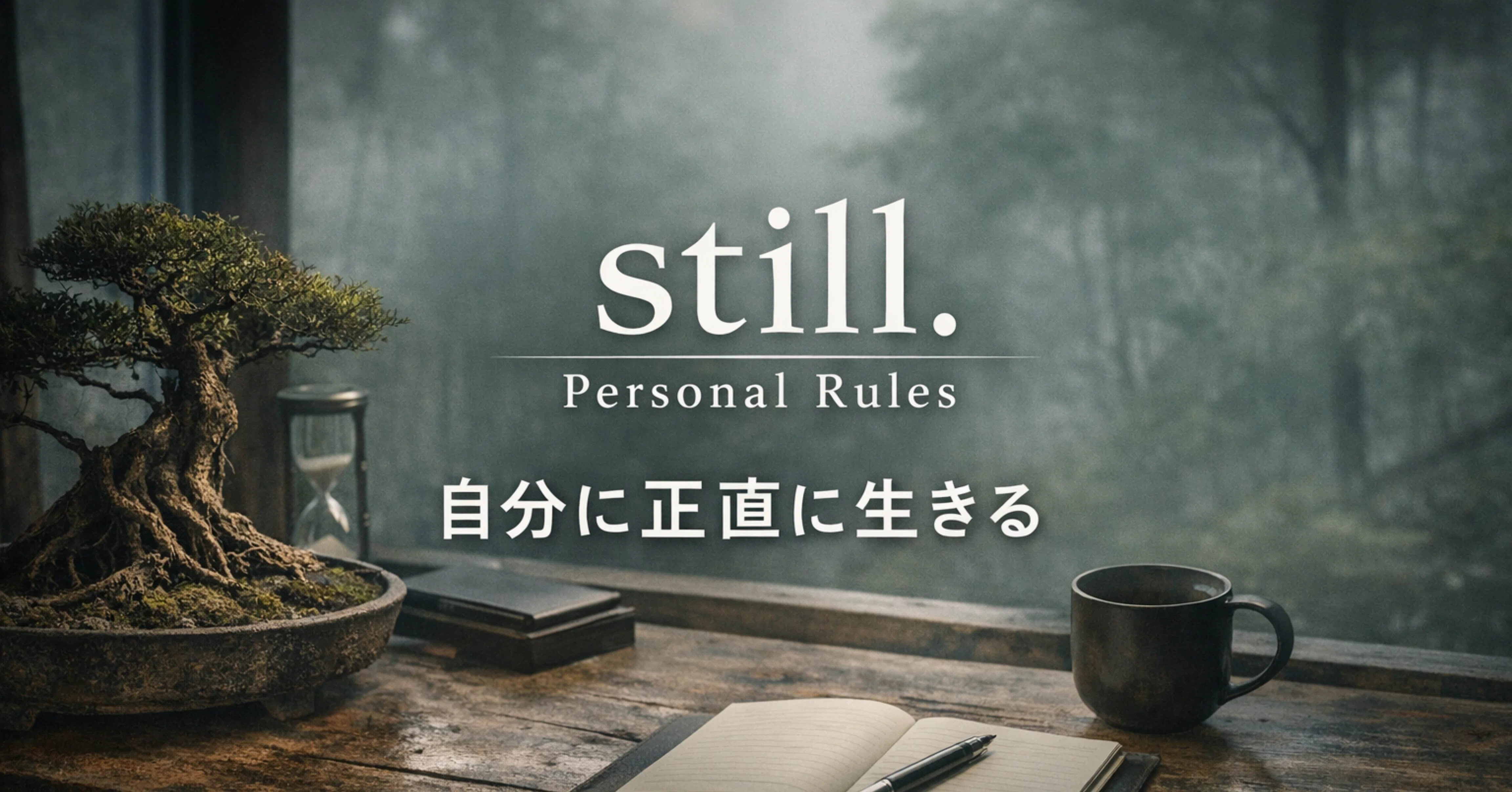 still.｜note