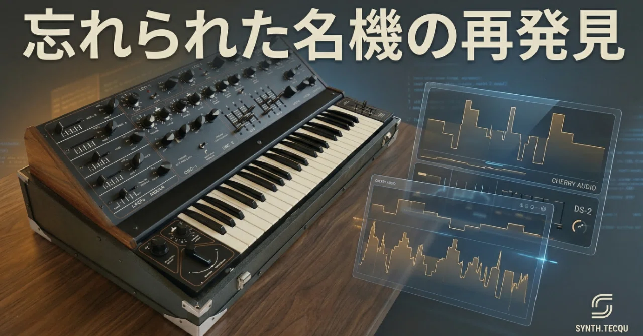 Cherry Audioはなぜ“忘れられたイタリアン・シンセ DS-2”を掘り起こし