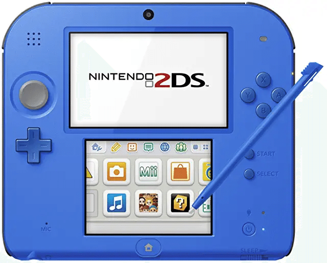 ニンテンドーの携帯ゲーム機「ニンテンドー2DS」の種類と解説