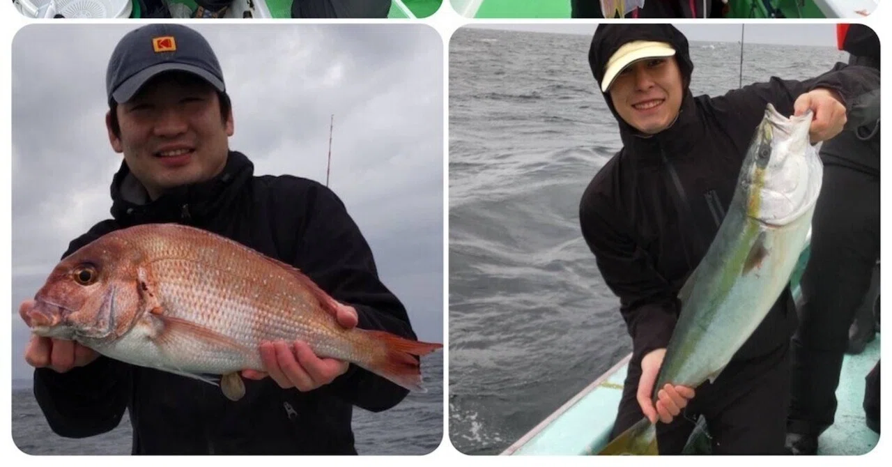 タイラバ】真鯛1kg、6kgブリも食いついた！【マダイ】最大0.8kgを