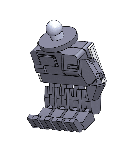 リックディジェ改 ガンダム 1/100制作⑤手腕部｜銀のセカイ (3D