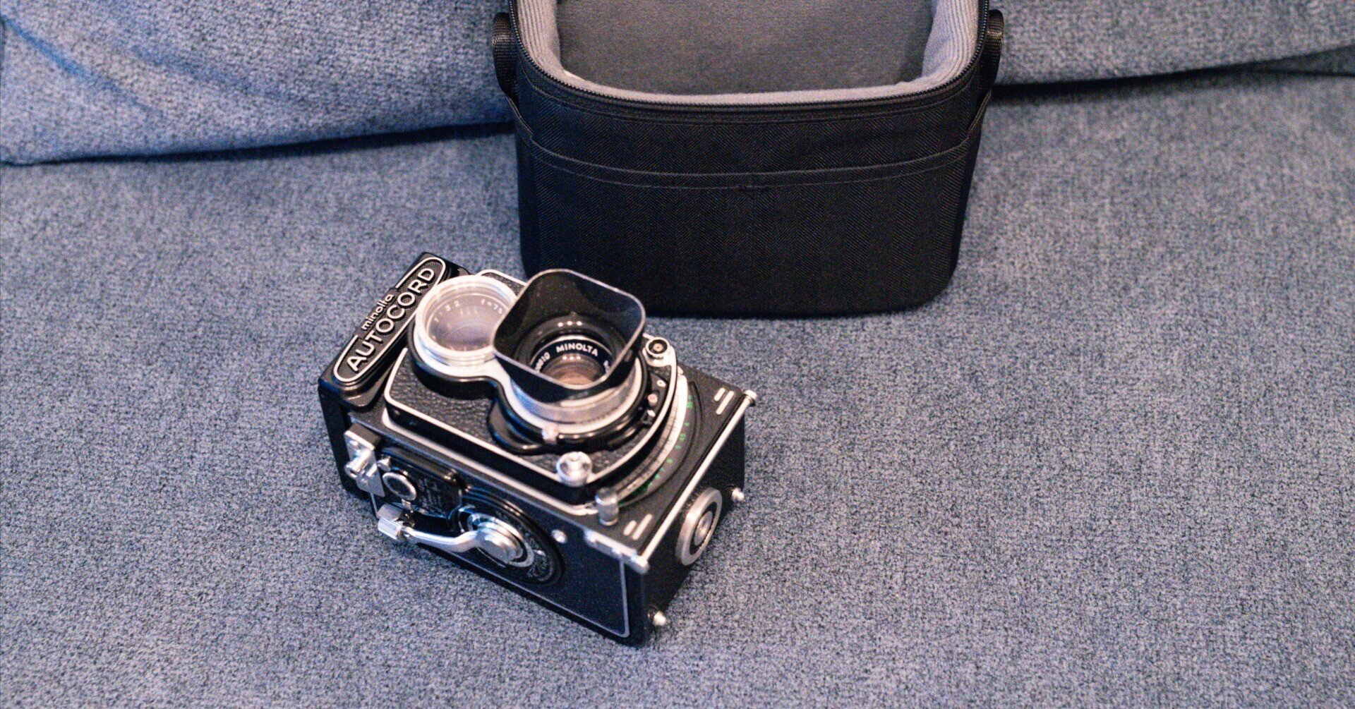 Minolta AUTOCORD 二眼レフカメラ ケース付き Minolta AUTOCORDの収納ケース【カメラ周辺】｜yugesun