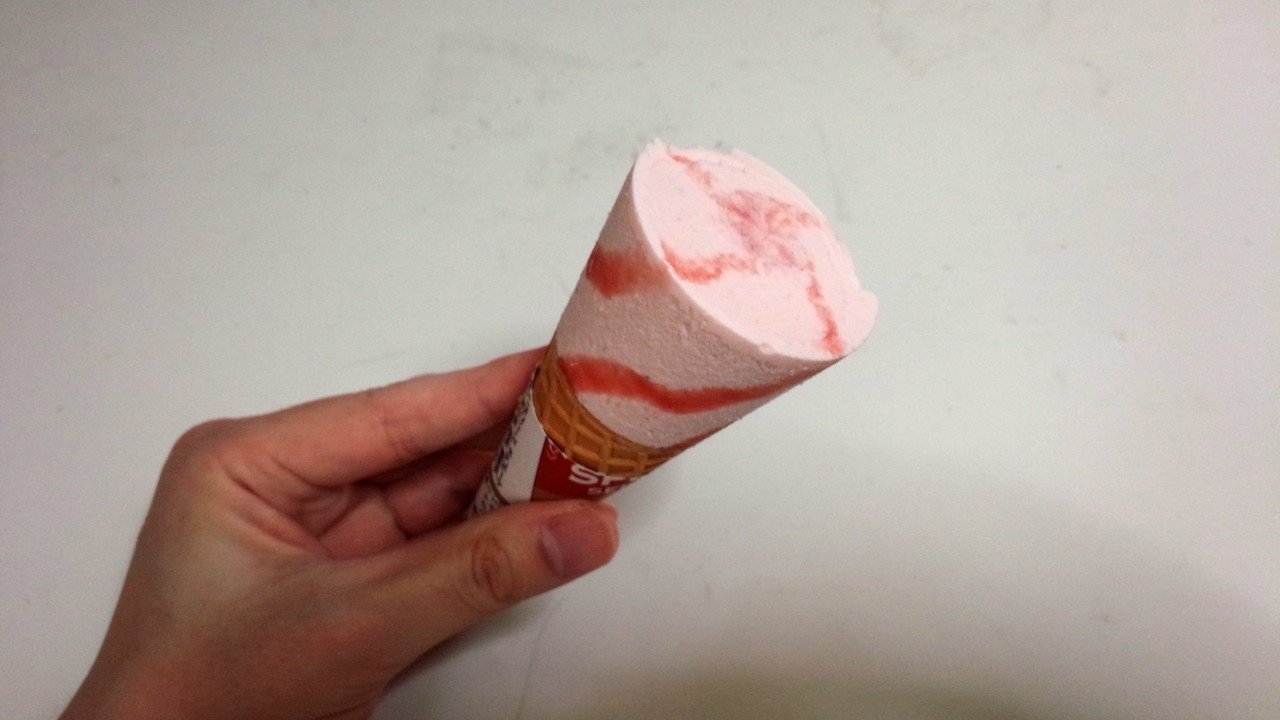 自販機アイス】「濃厚いちご」～17アイス～｜Yamato
