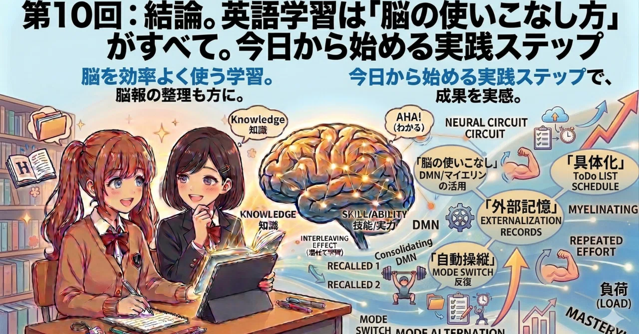 Part 10: Conclusion. English learning is all about 'mastering your ...