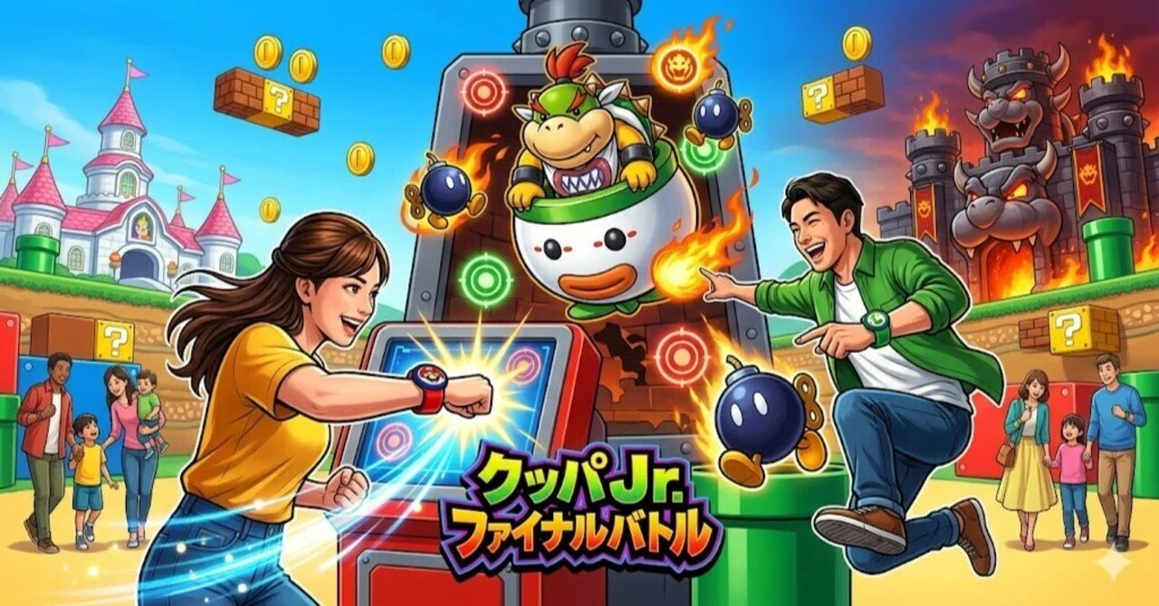 USJ】パワーアップバンドで遊び尽くす！大人も大興奮の「クッパJr 