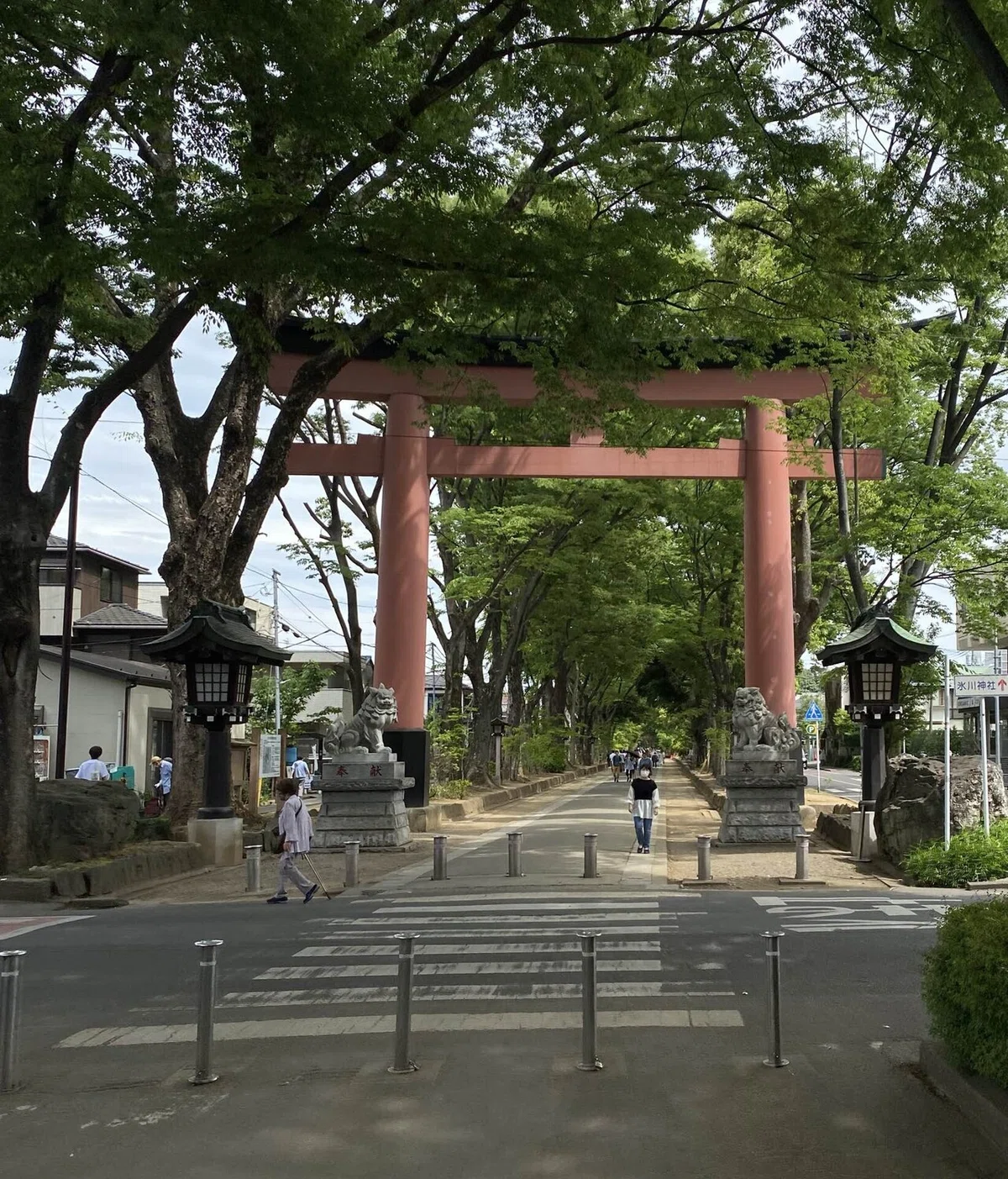 武蔵国一宮氷川神社二の鳥居
